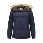 Kort Parka Jakke Dame - 8691