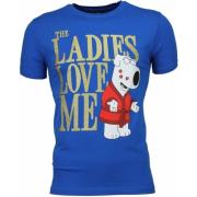 The Ladies Love Me Print - T Shirt Herr - 2001B