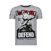 Loyalty Marilyn Rhinestone - T Shirt Herre - 13-6222G