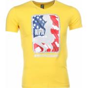 Cool Print Tøj NPA - Herre T-Shirt - 1414G