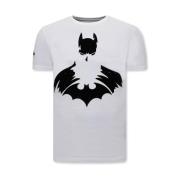 Herre Batman Print T-Shirt