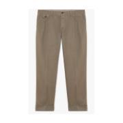 Taupe Stretch Bomuld Chinos