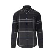 Casual Flannel Skjorte med Tern