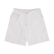 Børn Hvide Bomuld Bermuda Shorts