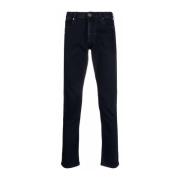 Slim-fit Jeans, Klassisk Denim Stil