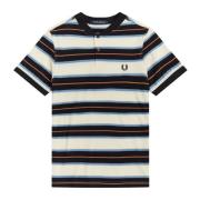 Stribet Bomber Krave Polo Shirt