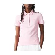 Kvinders Slim Fit Bomuld Piqué Polo