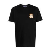 Teddy Bear Logo Broderet T-shirt