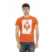 Action Orange Rund Hals T-Shirt