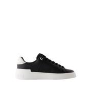 Noir Court Sneakers - Glatskind