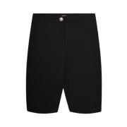 Sort cyklist bermuda shorts