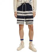 Stribede Linned Bermuda Shorts