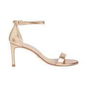 NUNAKEDSTRAIGHT Metallic Højhælet Sandal