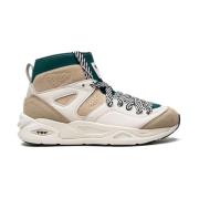 Blaze Mid Sneakers i Marshmallow/Light Sand