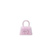 Fluffy Bow Mikro Taske