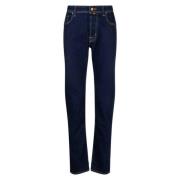 Slim Fit Jeans med Patch Detalje