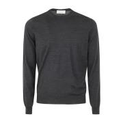 Anthracite Merino Crew Neck Sweater