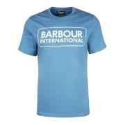 Stor Logo T-Shirt Blå Horizon