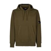 Diagonal Fleece Pullover Hoodie