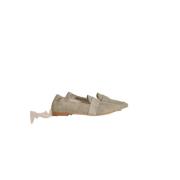 Klassisk Loafer med Elastikbånd og 1cm Hæl