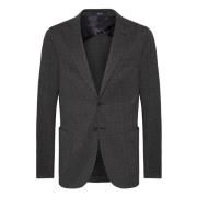 Herringbone Jersey Blazer Style Bari