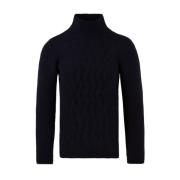 Blå Sweaters til Mænd - Giulietta 23 Model