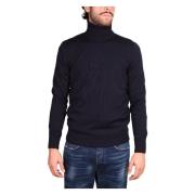 Merino Navy Blå Sweater