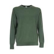 Cashmere Ribstrikket Crewneck Sweater