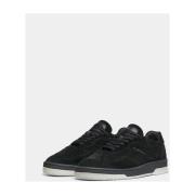 Jet Black Suede Sneakers