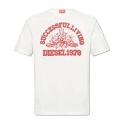 ‘T-JUSTIL-N1‘ T-shirt med print