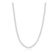 Sterling Silver Flat Link Cable Chain