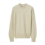 Broderet Crew Neck Sweater