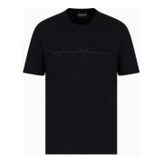 Premium Bomuld T-shirt med Logo Print