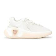 Hvide Sneakers med Mesh Paneler