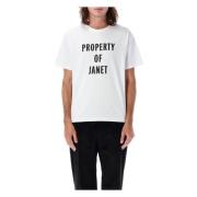Janet Tee - Hvid T-shirt til mænd