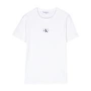 Hvide T-shirts og Polos fra Calvin Klein