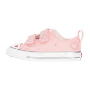 Baby Pink Print Sneakers
