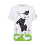 Multifarvet Daffy Duck Cartoon T-Shirt