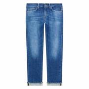 Monroe Skinny Jeans Blå Denim Vasket