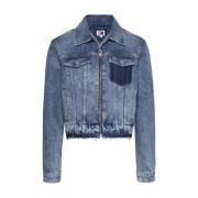 Dame Denim Jakke