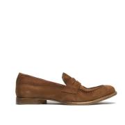 Rust Suede Moccasins til Kvinder