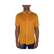 Orange Linnedskjorte