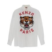 Bomuldsskjorte - Kenzo Stil