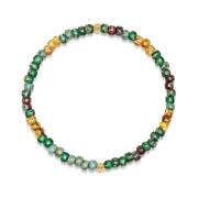 Wristband with Green Japanese Miyuki Beads
