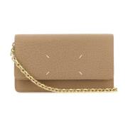 Antik Pink Læder Clutch