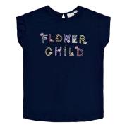 Flower Child Navy Blazer T-shirt