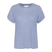 Emeliepw Ts Top & T-Shirt, Dark Ultramarine Stripe
