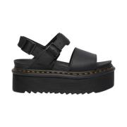 Læder Platform Sandaler Voss