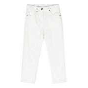 Børn Hvide Denim Jeans