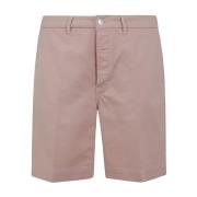 Pink Chino Bermuda Shorts